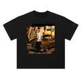 "Cali Made" Drop Shoulder Cotton T-Shirt