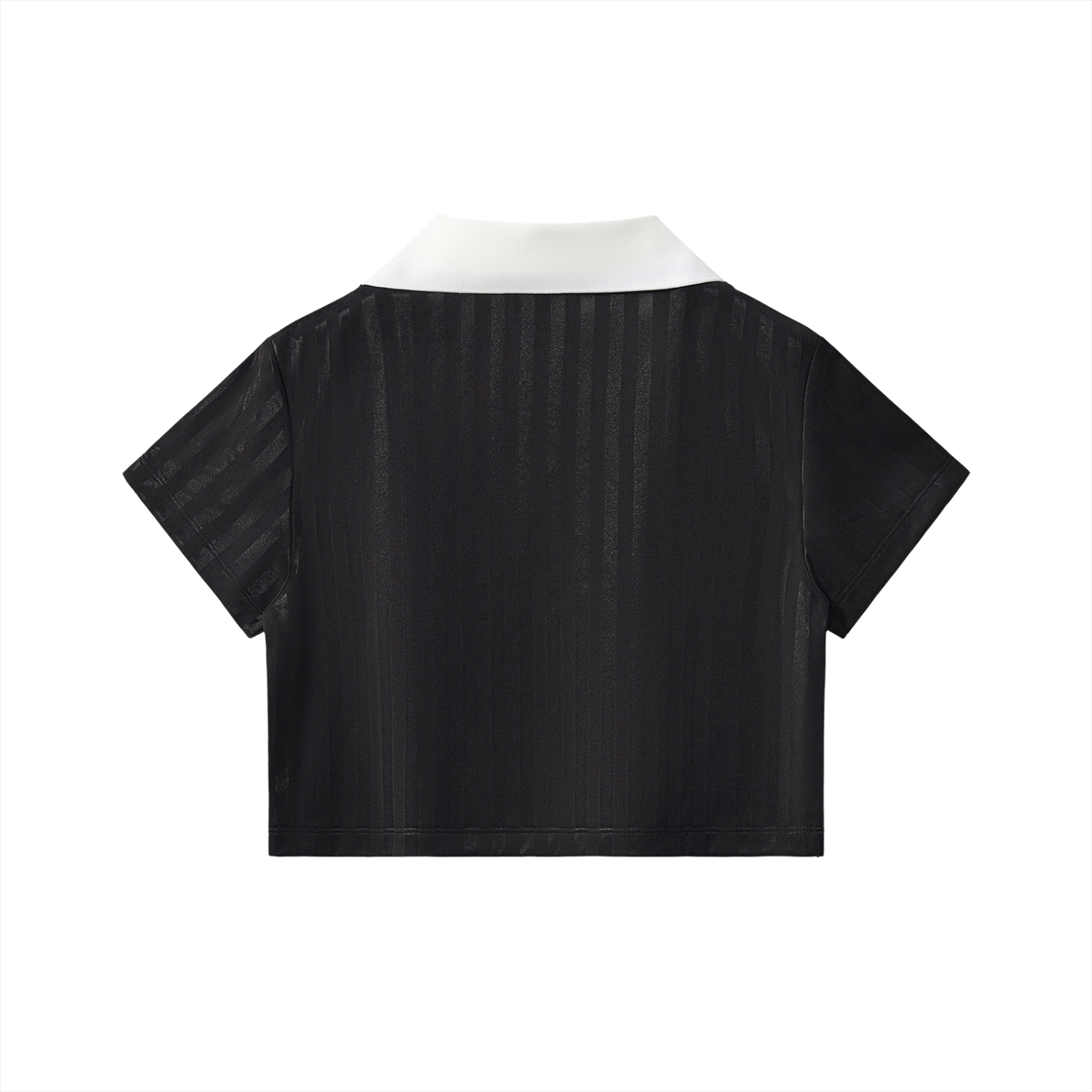 AF Collar Striped Cropped Jersey