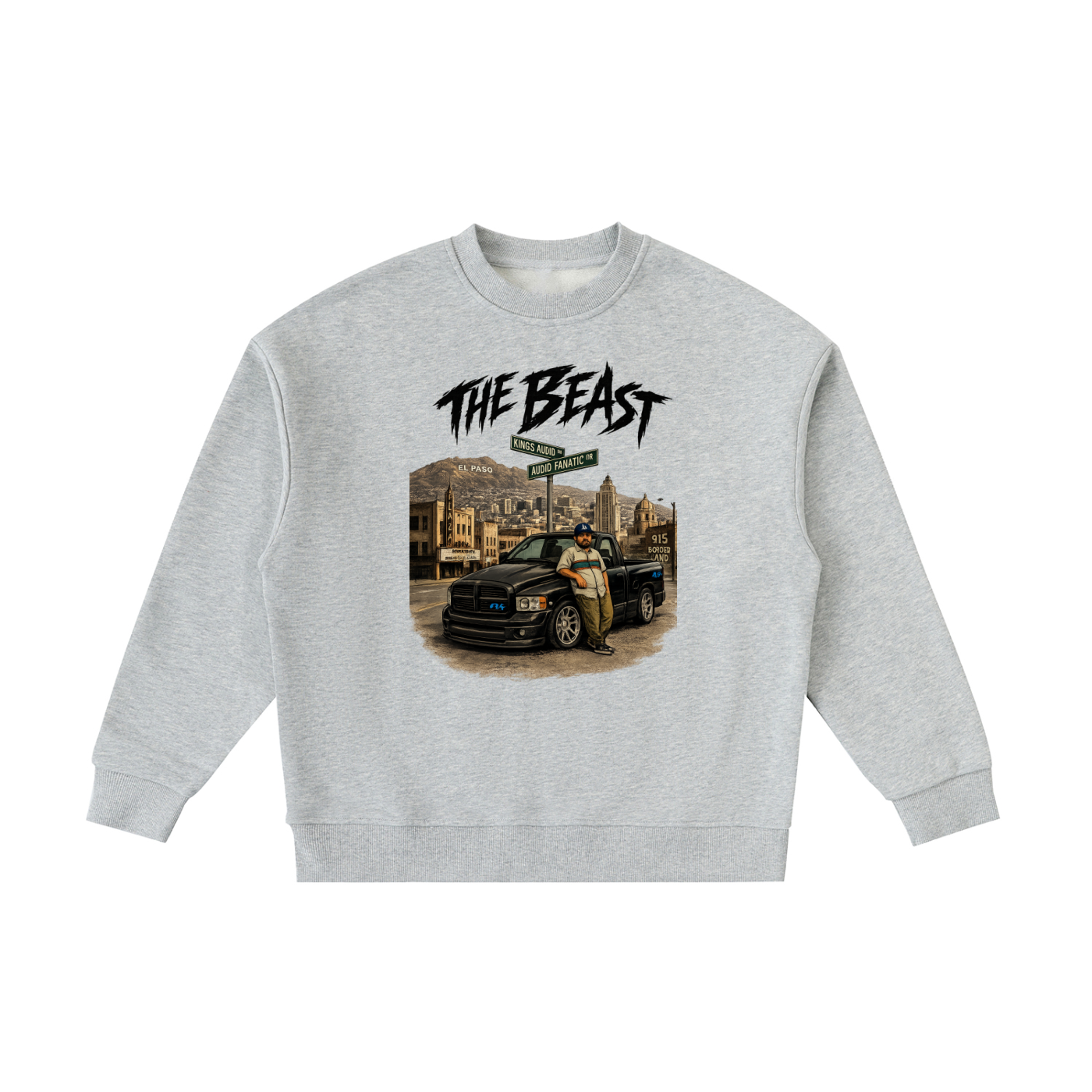 "The Beast" Fleece Kids' Crewneck Sweatshirt