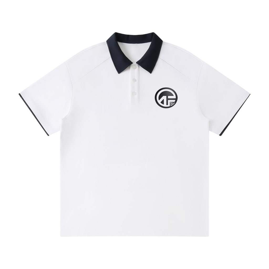 AF Contrast Collar Raglan Polo Shirt