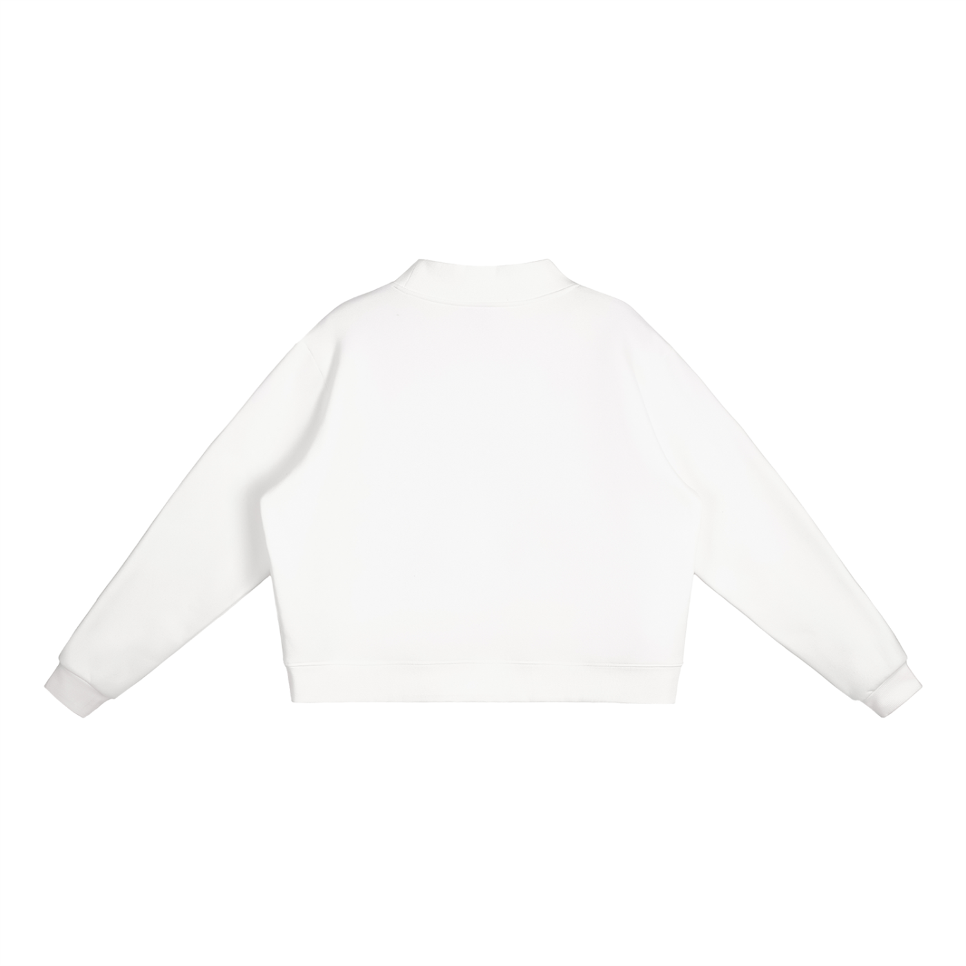AF College Fleece Mock-Neck Crew Sweatshirt