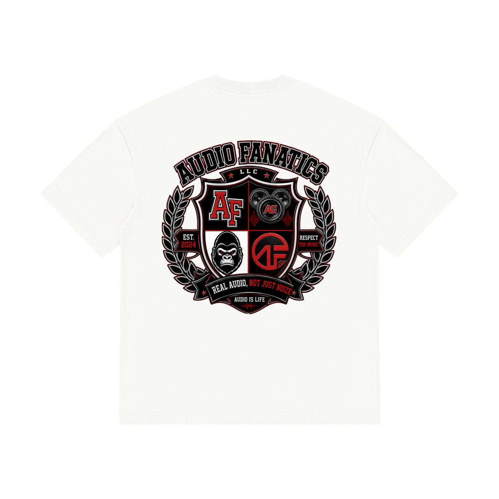 Essential AF Drop Shoulder Cotton T-Shirt