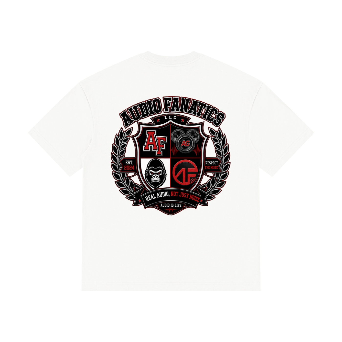 Essential AF Drop Shoulder Cotton T-Shirt