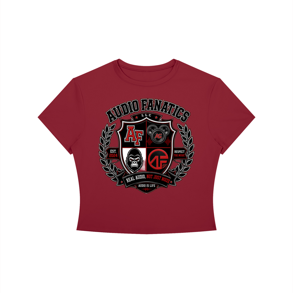 AF College Women's Crewneck Crop T-Shirt