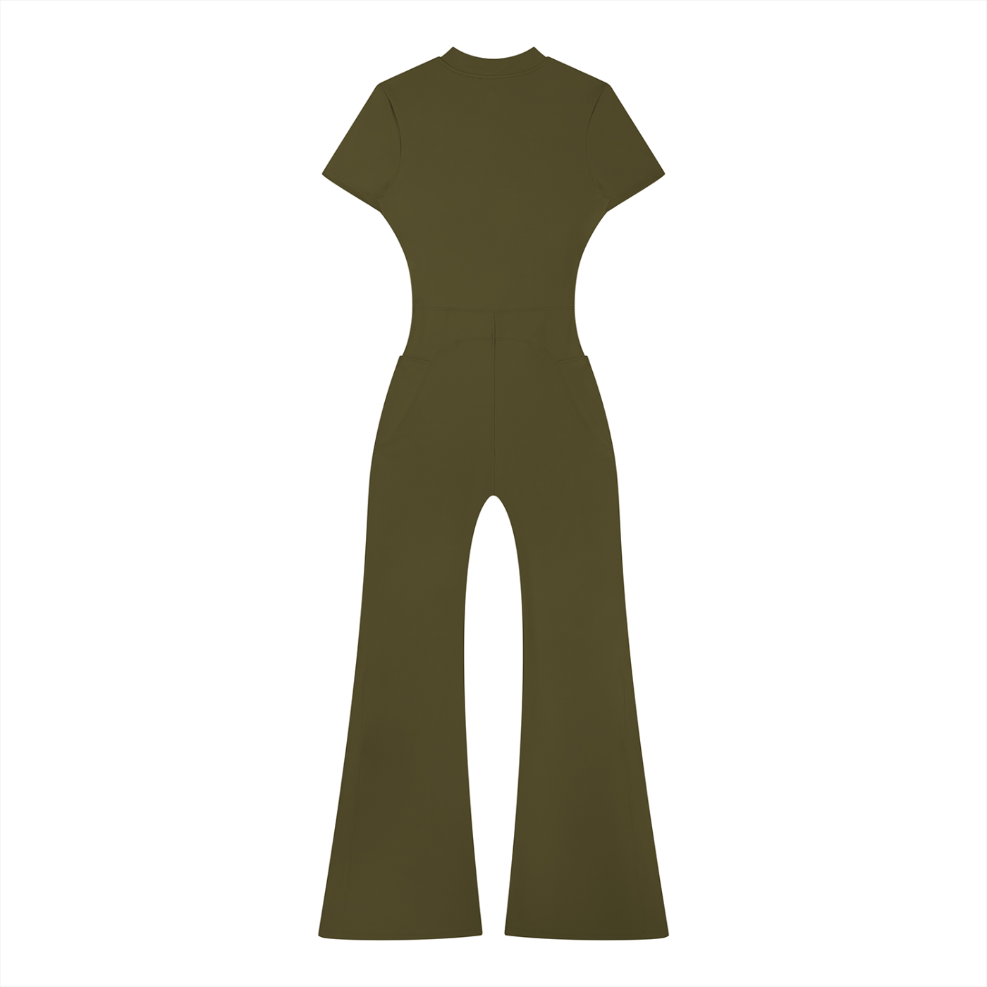 Women’s  AF Tight Flared Leg Quarter-Zip Jumpsuit