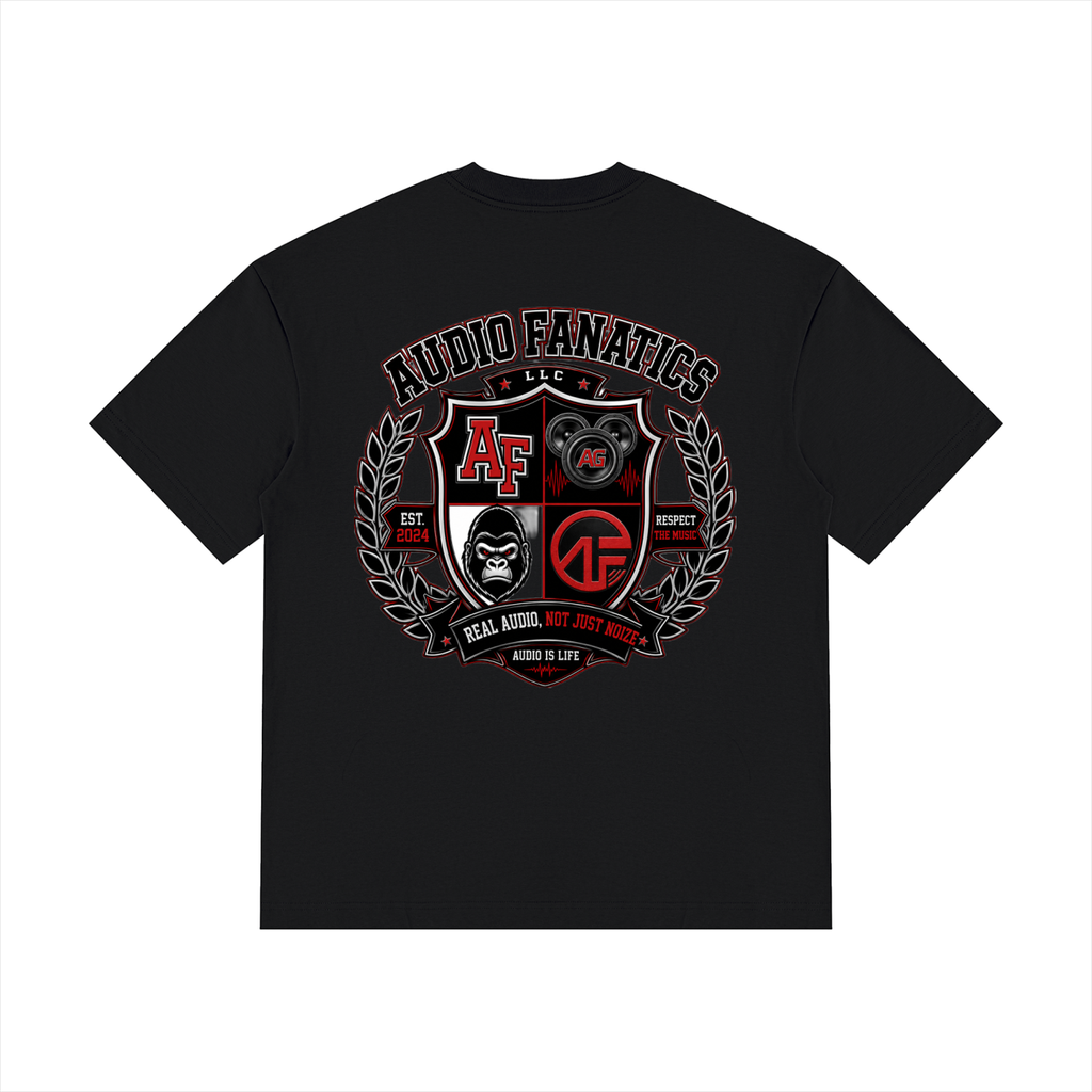 Essential AF Drop Shoulder Cotton T-Shirt