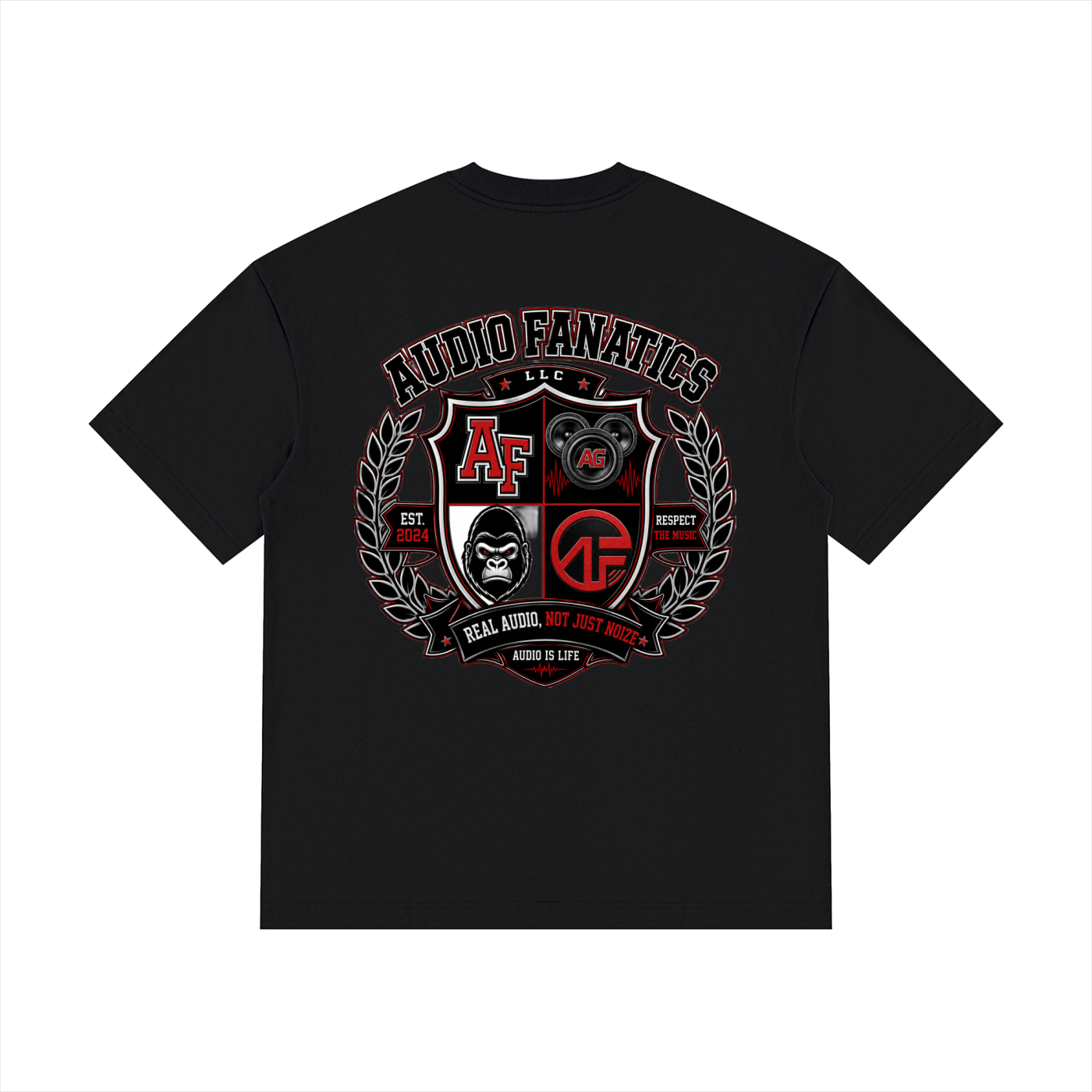 Essential AF Drop Shoulder Cotton T-Shirt